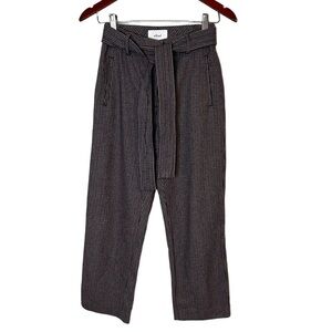 Aritzia Wilfred Tie-Front Wool Pant
